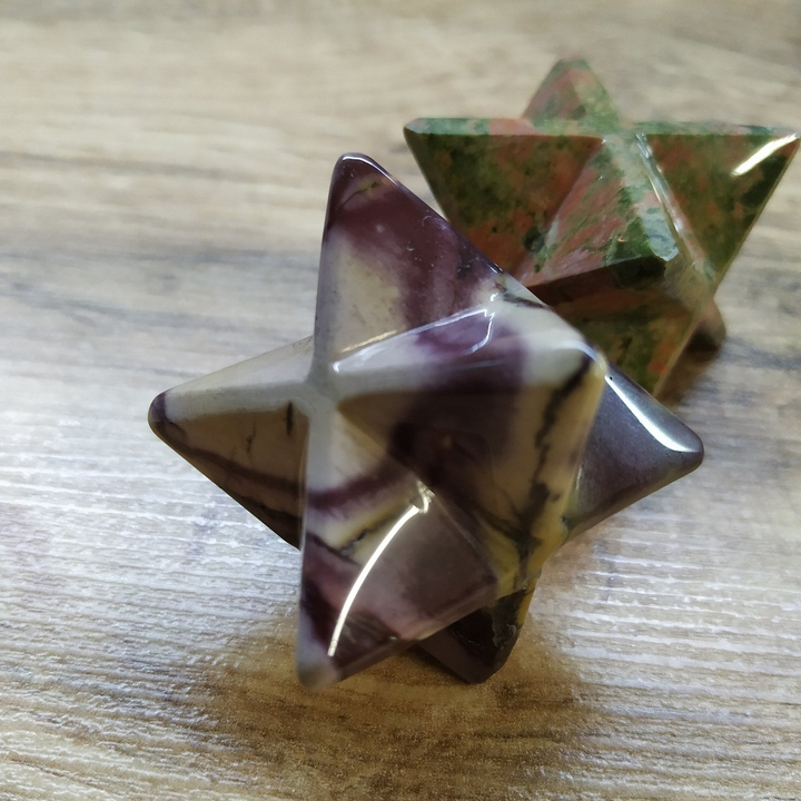 Меркаба, камень мукаит, 50x50 мм