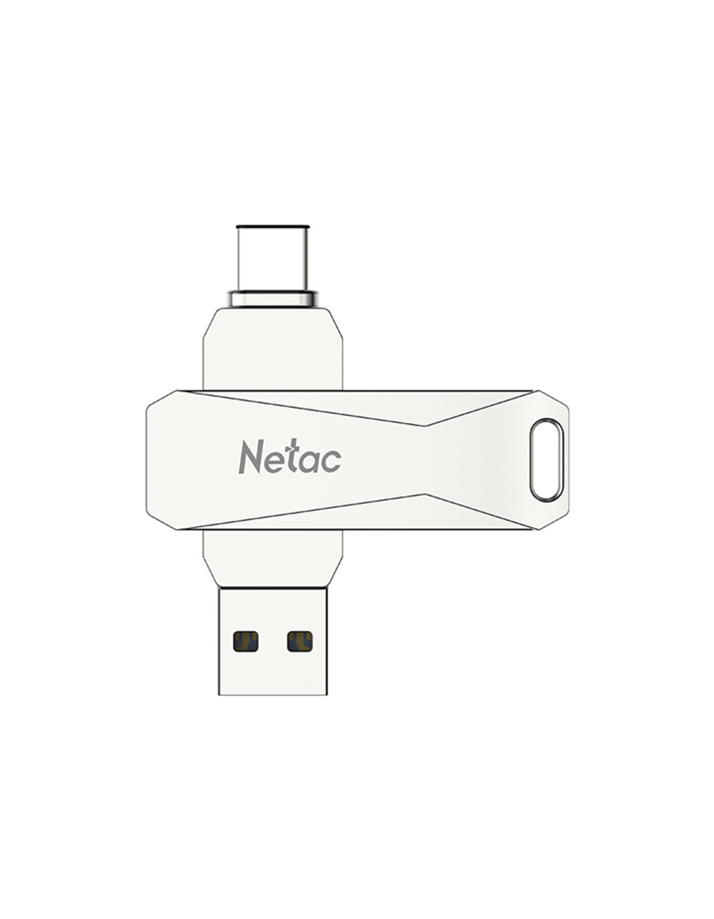 Носитель информации Netac U782C 512GB USB3.0+TypeC Dual Flash Drive