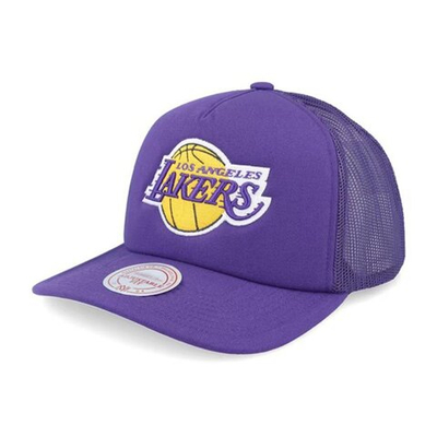 Кепка Mitchell & Ness NBA Evergreen Trucker Los Angeles Lakers Purple Cap