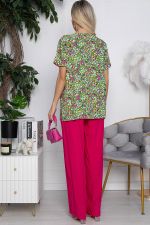 Костюм Шейла (фуксия/зеленый) К10406 LT Collection