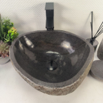 Раковина из речного камня RS-65178 41*37*15 0856