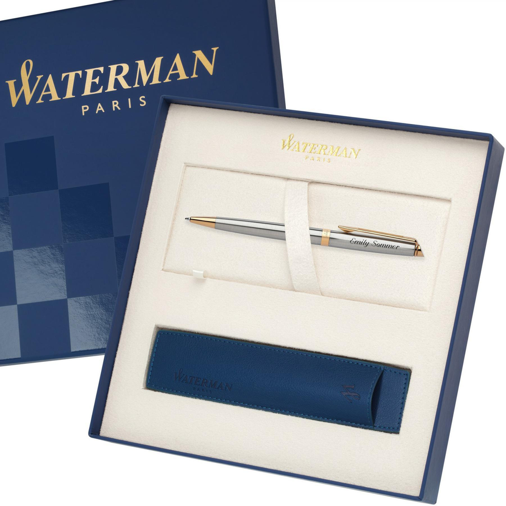 Шариковая ручка Waterman Hemisphere, цвет: GT, стержень: Mblue