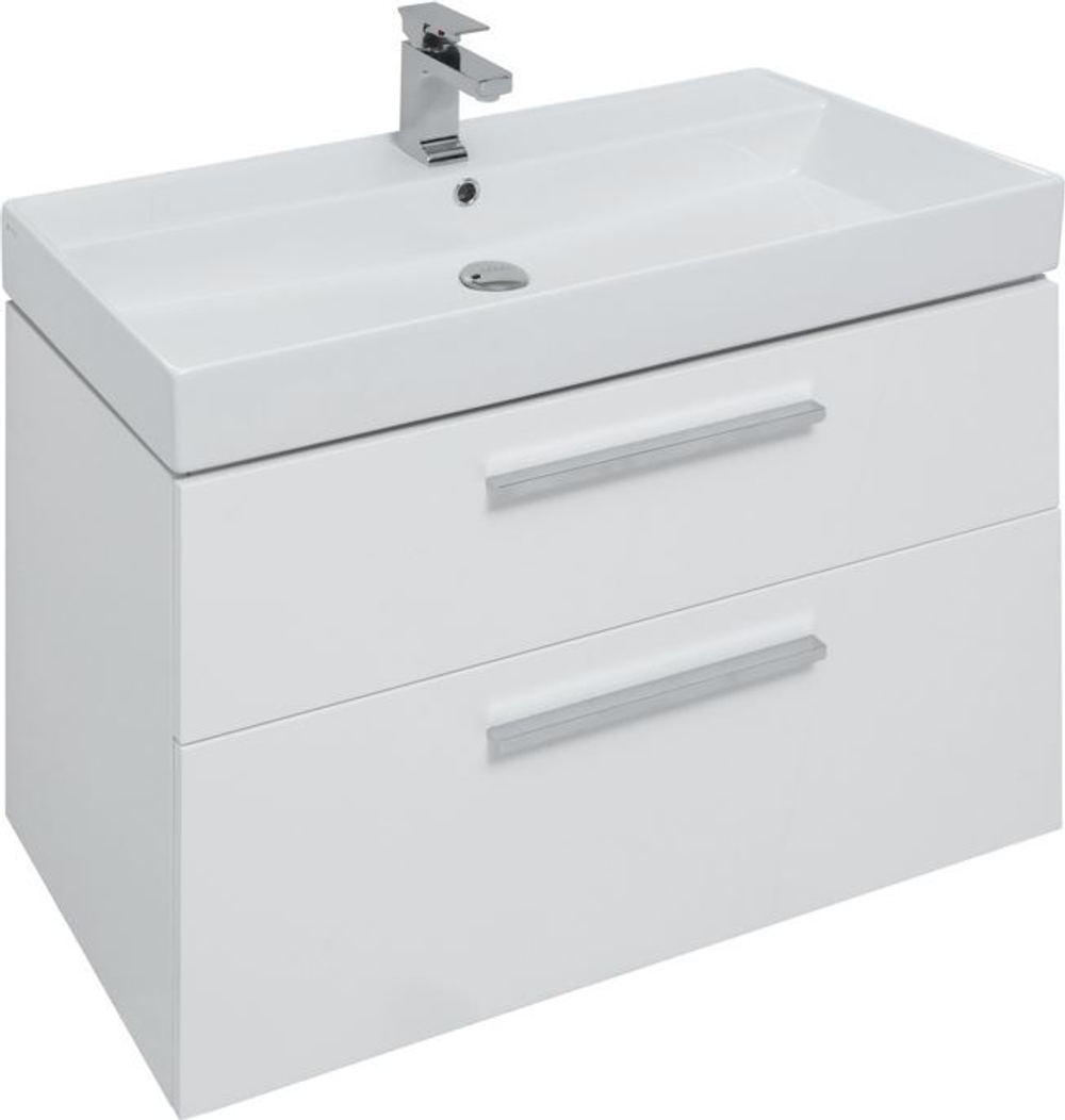 Мебель для ванной Aquanet Nova 90 белый (2 ящика)