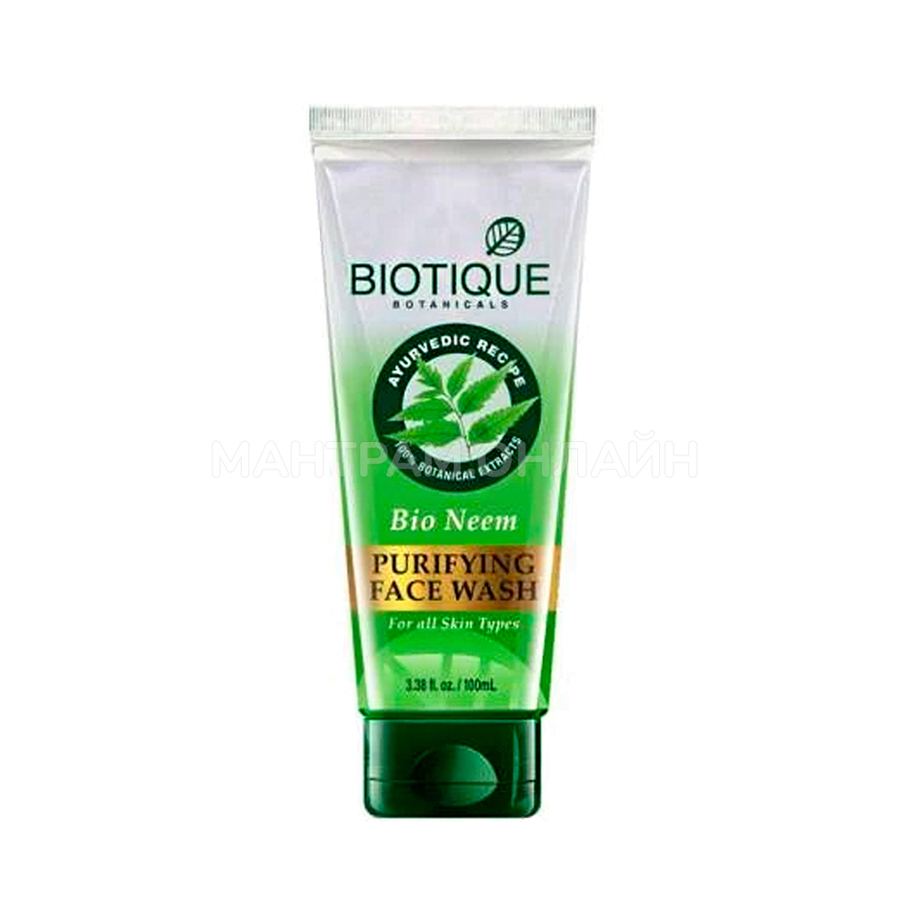 Гель для лица Bio Neem Purifying Face Wash с нимом 100 мл