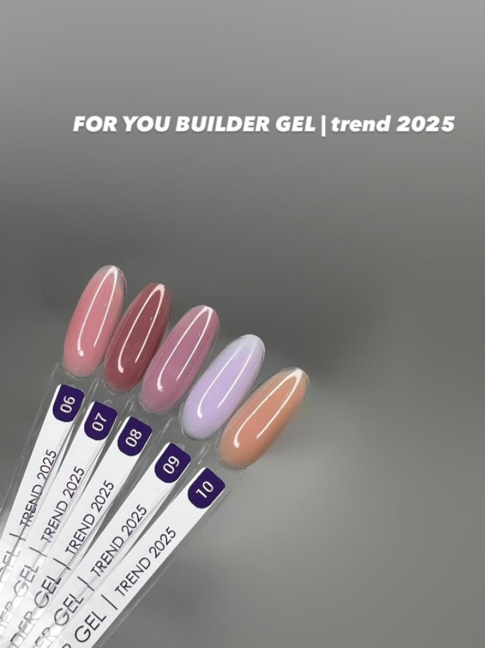 Гель для наращивания FOR YOU Trend 2025 № 07
