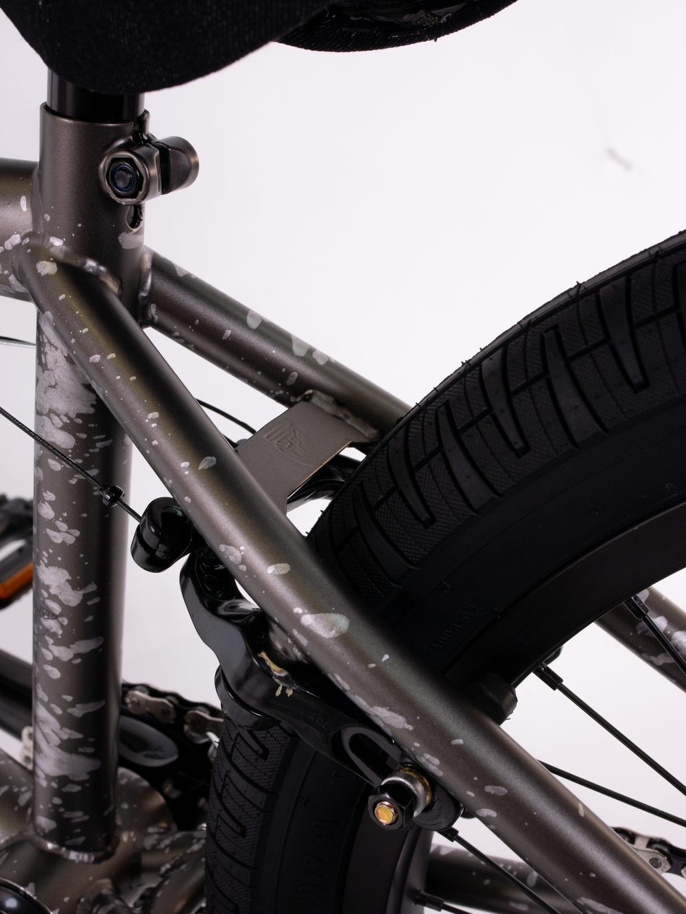 Велосипед BMX Tech Team Grasshopper 20"х20,8"  2024 серый