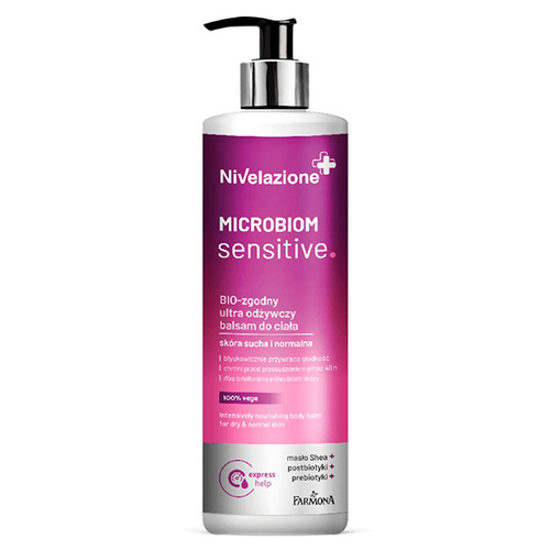 Интенсивно питающий бальзам для тела Farmona Nivelazione Microbiom Sensitive Body Balm 400мл