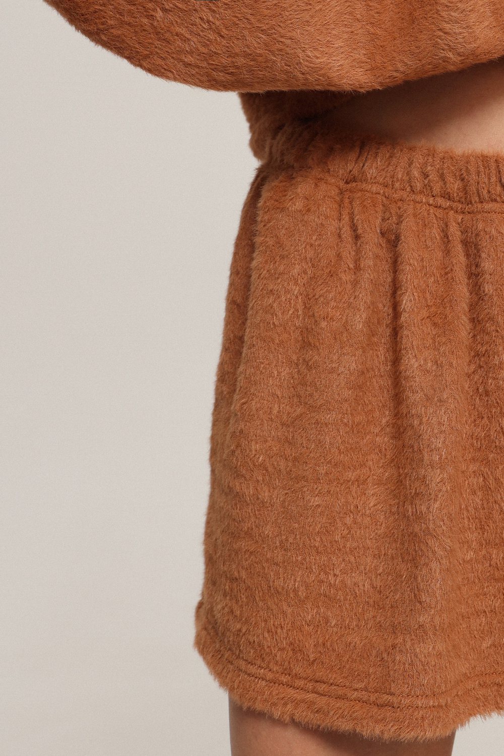 Шорты пушистые