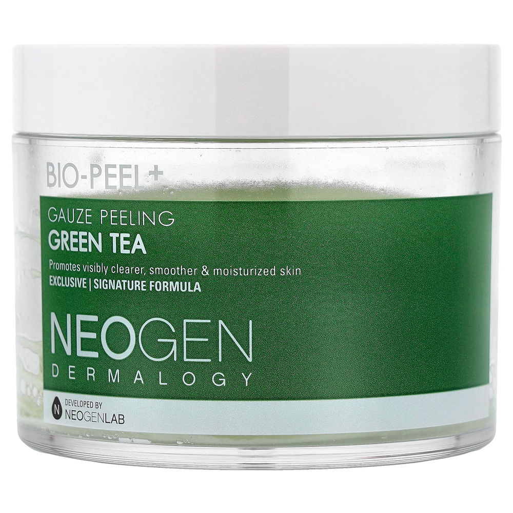 Neogen, Bio-Peel, диски для пилинга, зеленый чай, 30 шт., 200 мл
