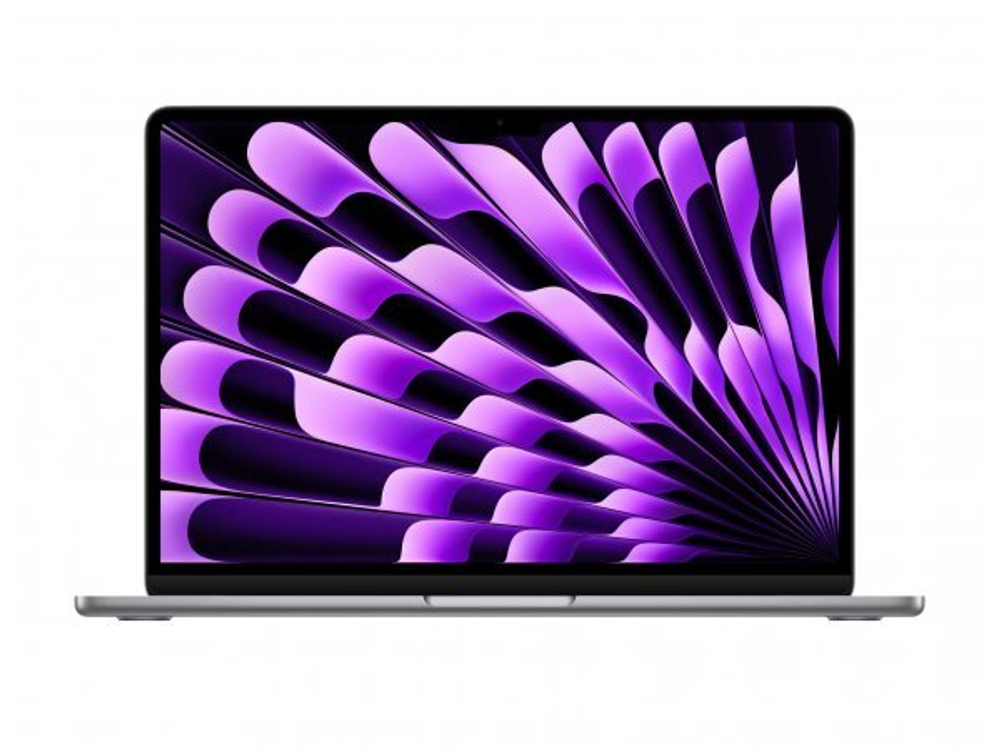 15.3 Ноутбук Apple MacBook Air 15 2024 2880x1864, Apple M3, RAM 8 ГБ, SSD 512 ГБ, Apple graphics 10-core, macOS, Space Gray (MRYN3)