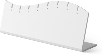 Подставка для серег/подвесок/фигурная/8 прорезей/8 отверстий