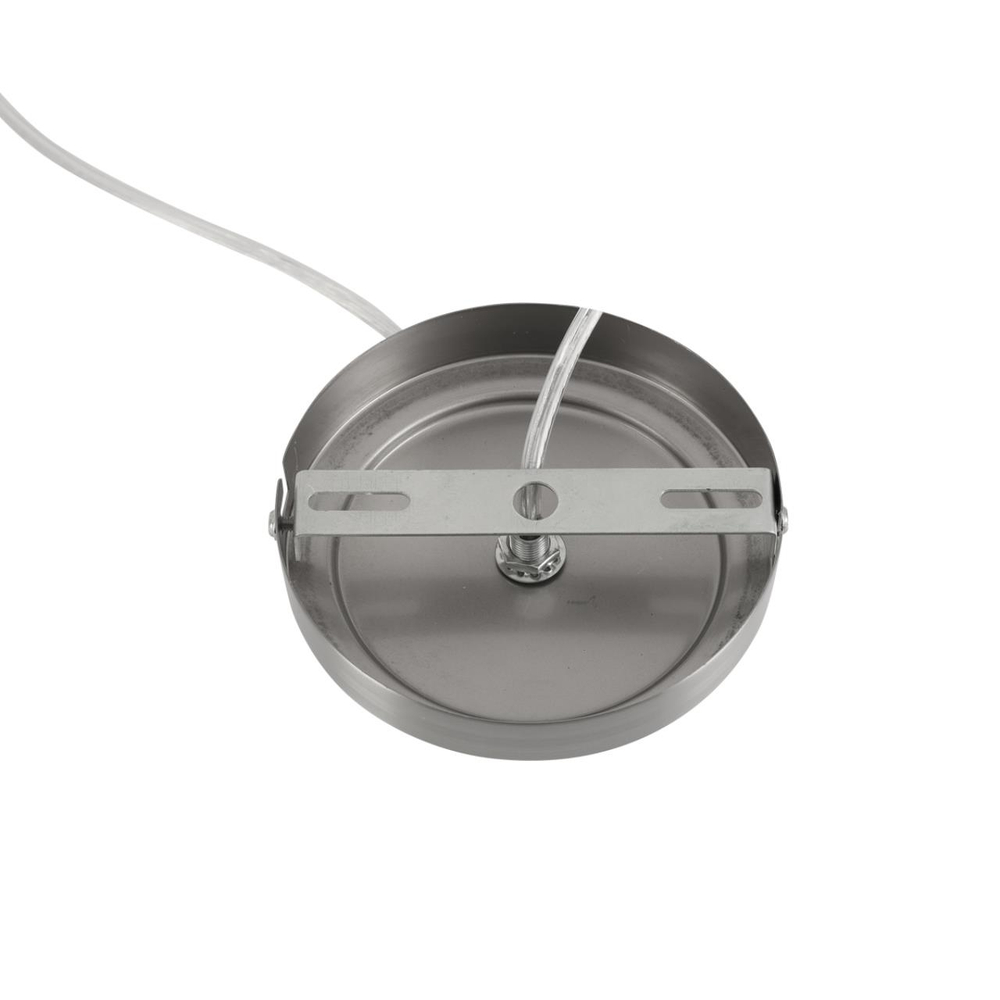 8274/1A CLASSI LN26 046 никель/белый/серый, металл/керамика/ткань Подвес Е14 1*40W 220V VERMONT