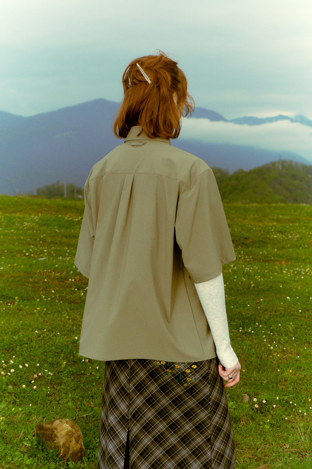 Рубашка Called a Garment Hikercore Shirt "Dusty Olive"