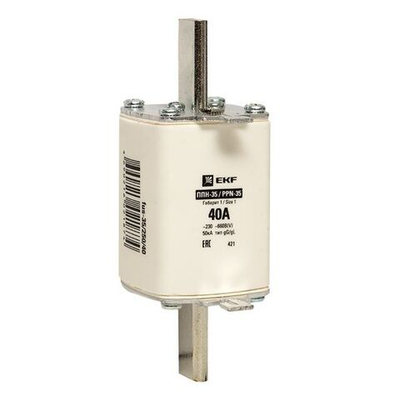 Плавкая вставка ППН-35 250/ 40А габарит 1 EKF