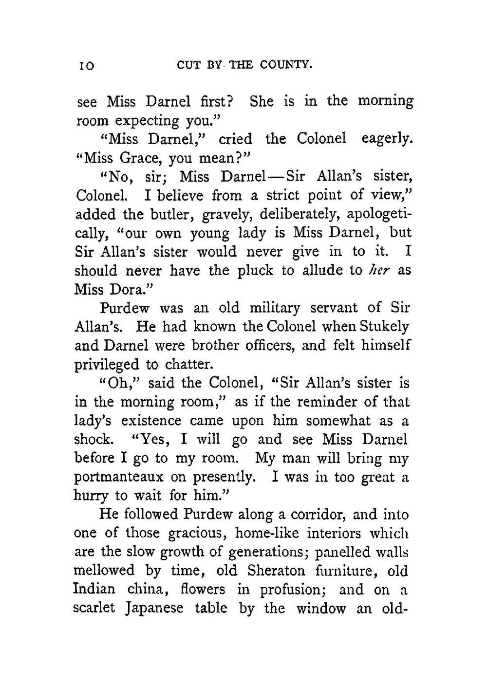 Cut by the county | M.E. Braddon