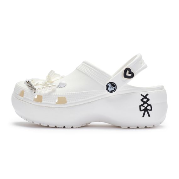 Crocs Classic Platform Clog 'White'