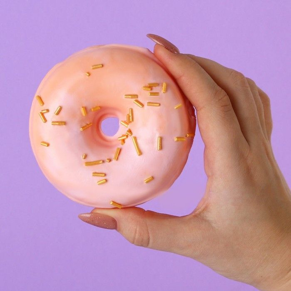 Бурлящий пончик «Дынная вкусняшка» - 130 гр.