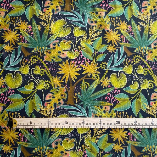 ТРОПИЧЕСКИЙ ЛЕС #3, 100% хлопок Handmade Fabrics 2