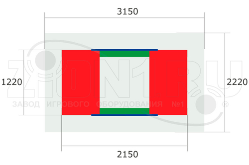 Детская песочница «Секрет»