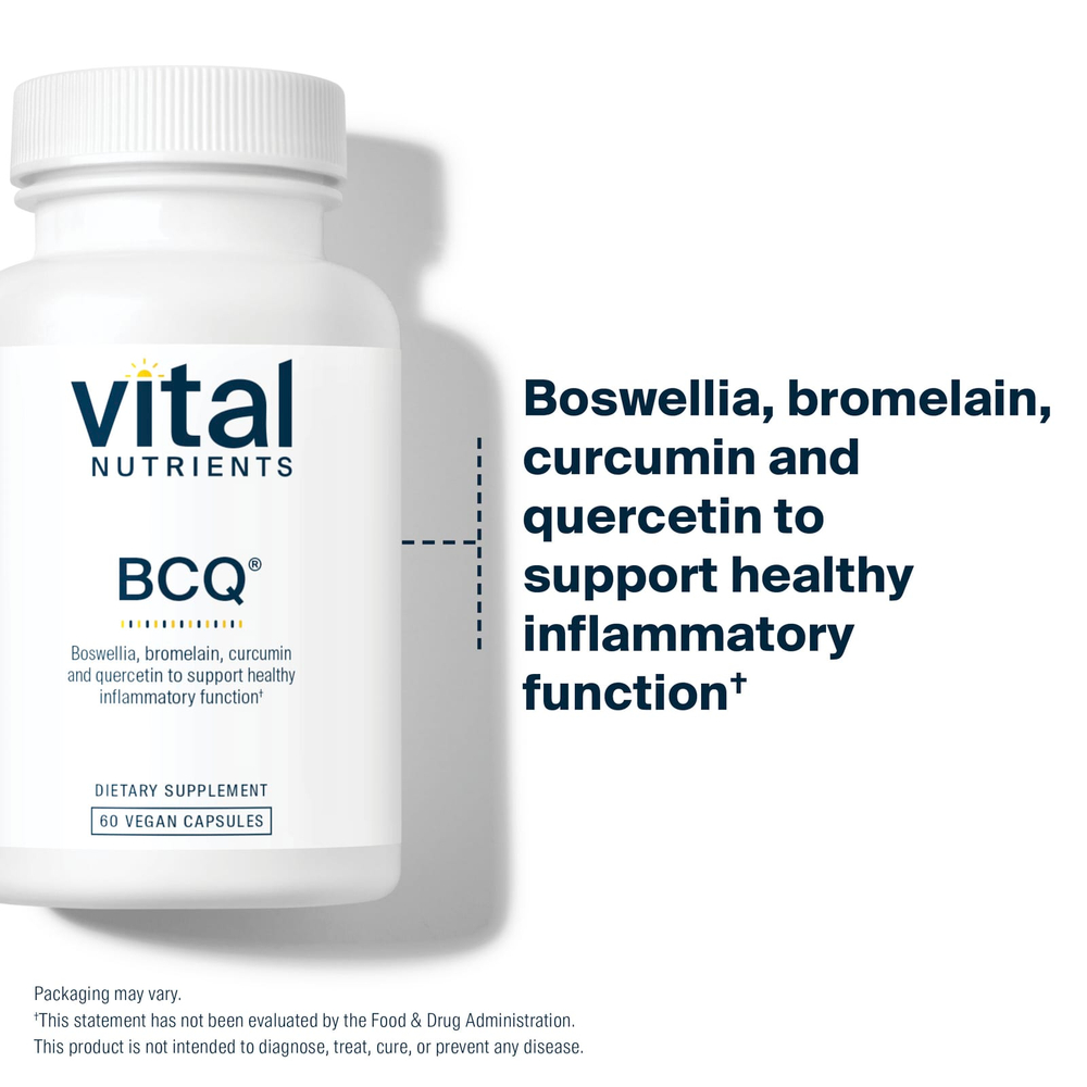 Vital Nutrients, BCQ, 60 веганских капсул