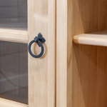 Шкаф буфет Прованс 2 двери 3 полки из массива сосны (верхняя часть буфета)