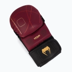 Спарринговые перчатки Venum Tactical XT чёрно-бордовые