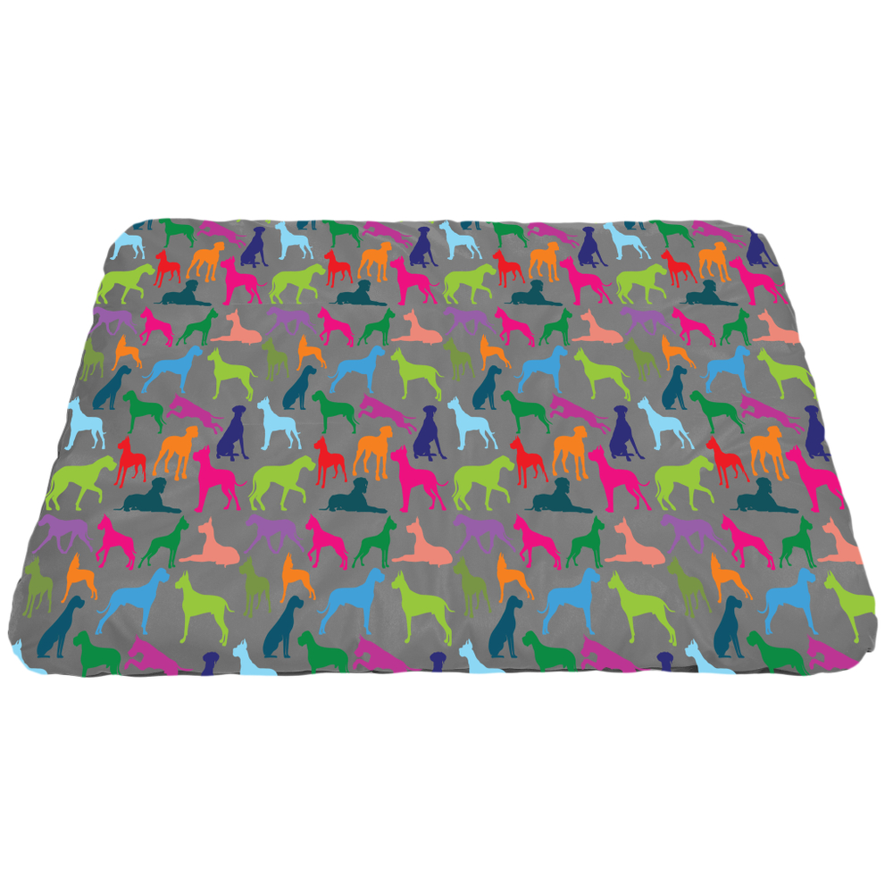 Матрас для собаки "Силуэты Догов"