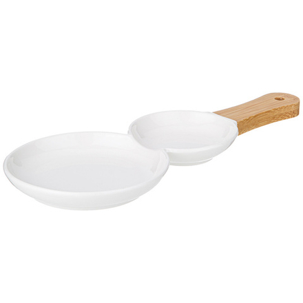 МЕНАЖНИЦА LEFARD "NATIVE" 2 СЕК. С ДЕРЕВ. РУЧКОЙ 33,5*14*2,3 СМ (КОР=36ШТ.)