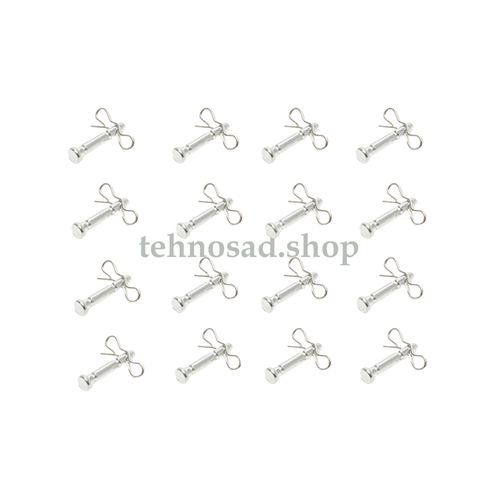 Комплект срезных болтов для снегоуборщика штифт 6 мм длина 41 мм 16 шт.