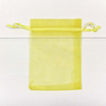 Мешочек 9х12см Органза (Желтый)