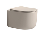 Унитаз подвесной Boheme Flow 969-SET-D, LATTE SOFT с крышкой-сиденьем с микролифтом