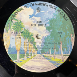 Винтажная виниловая пластинка LP Deep Purple Burn (Japan 1974) (No Obi) Sail Away