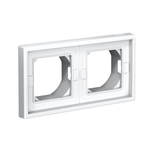 Рамка 2-м ArtGallery IP44 бел. SE GAL440102