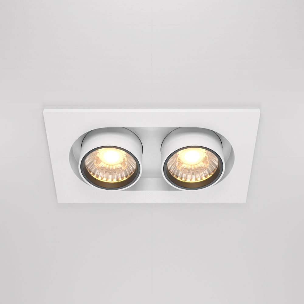 Светильник встраиваемый светодиодный Maytoni Hidden DL045-02-10W3K-W