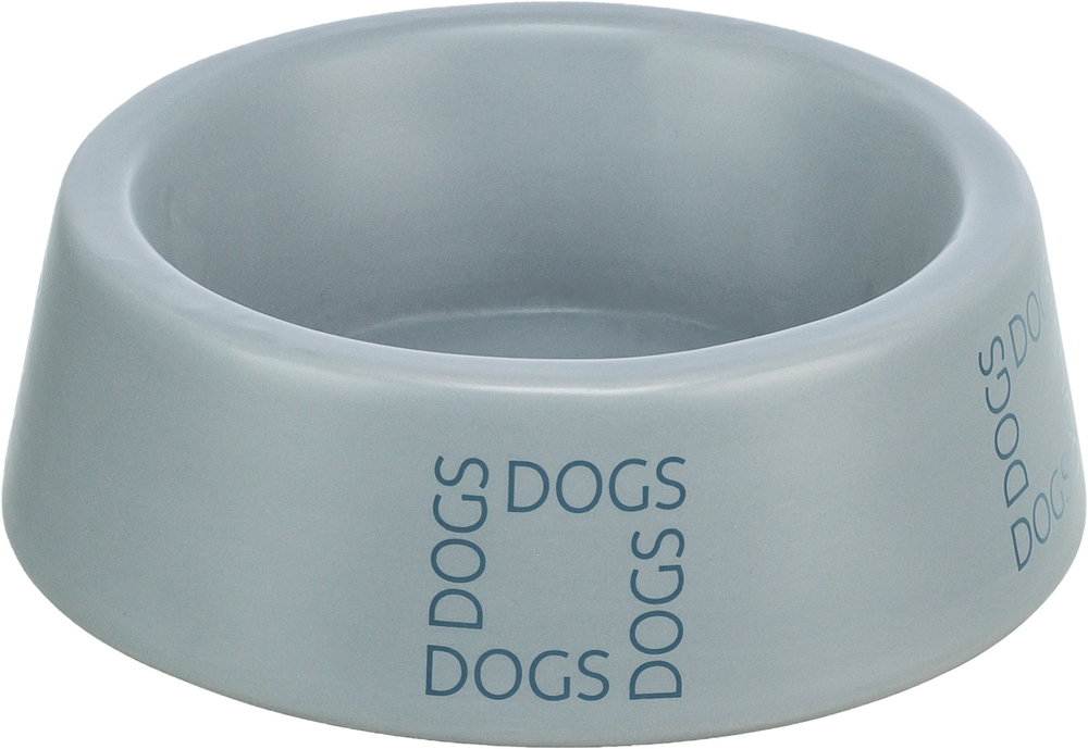 Миска керамическая, 1 л, серо-голубой, Trixie