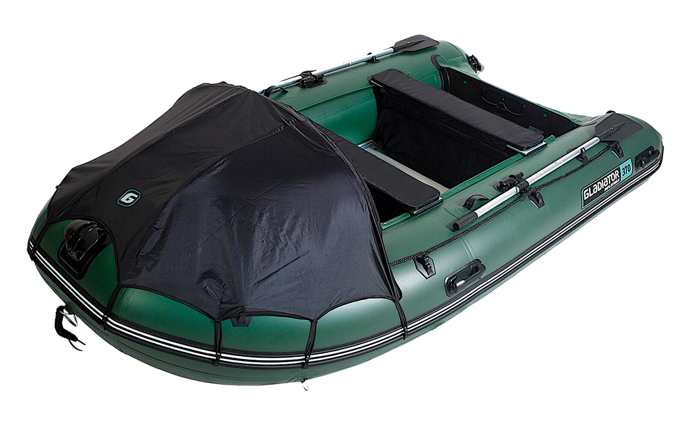 Лодка ПВХ Gladiator Professional D370AL с алюминиевым полом