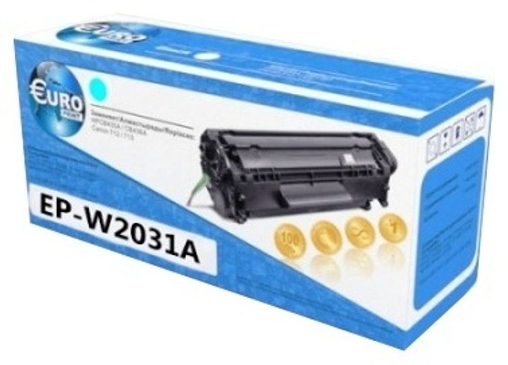 Картриджи Europrint W2031A голубой