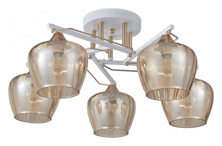 Потолочная люстра Arte Milano AMALFI-329508 329508/5 WH+FG