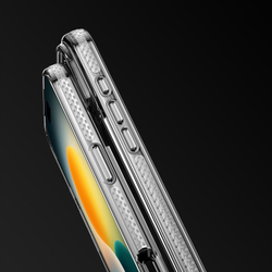 Усиленный прозрачный чехол от Dux Ducis для iPhone 17 Pro, серия Clin Series Case