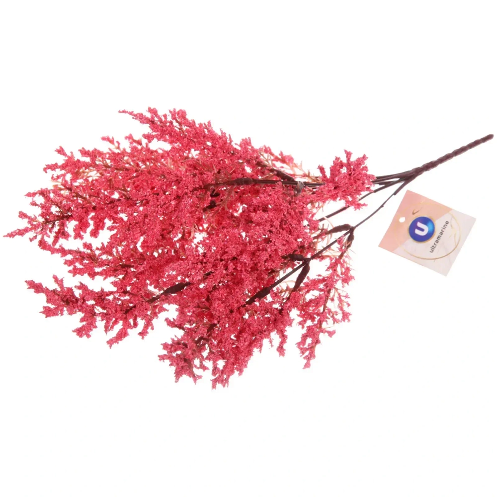 Цветы искусственные «Прованс» 37см цвет красный