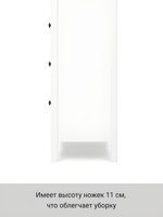 IKEA Комод HEMNES 8 ящиков, 160*95*50, белый, КЫМОР (ХЕМНЕС ИКЕА)