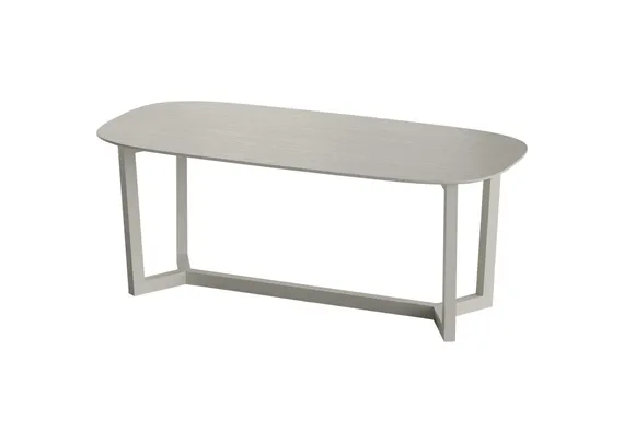 Стол обеденный Cross 2 200*95 см (дымка)