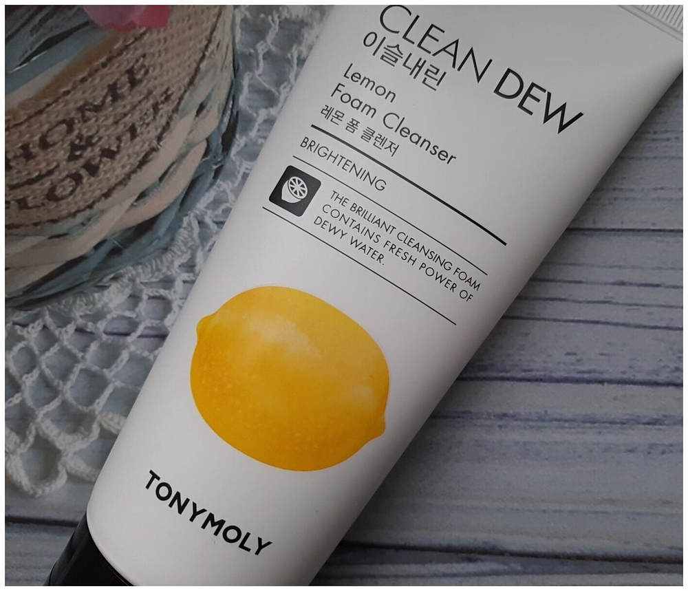 Пенка для лица Tony Moly Clean Dew Seed Foam Cleanser Lemon (Лимон) 180 мл.