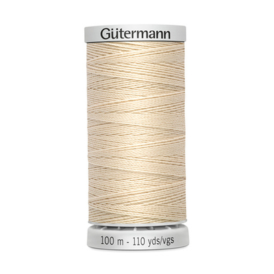 Нитки суперкрепкие Gutermann Extra Strong M782 №40 (100 метров), 5 кат. | 169 пломбир