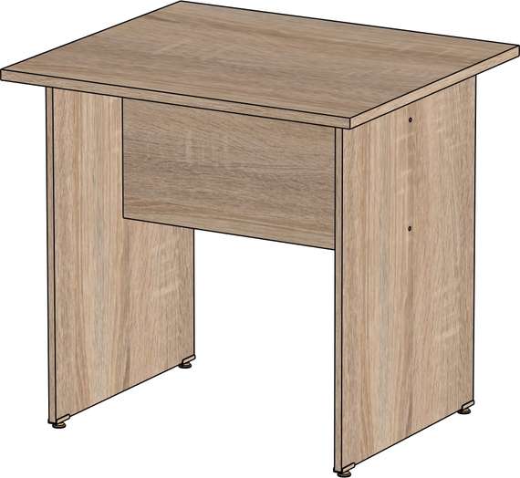 Стол письменный Стандарт Про дуб сонома