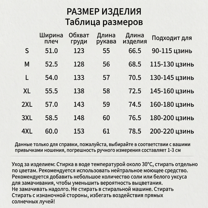 Как подобрать размер ?