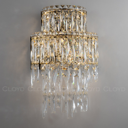 Бра Cloyd ANTREA-A W2 / выс. 48 см - золото (арт.20355)