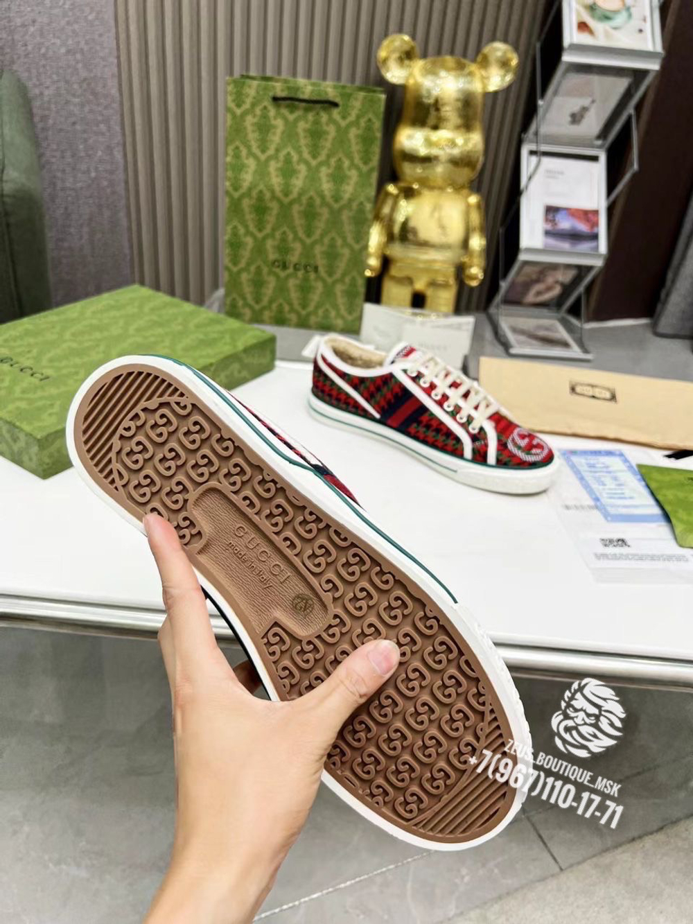 Кеды Gucci