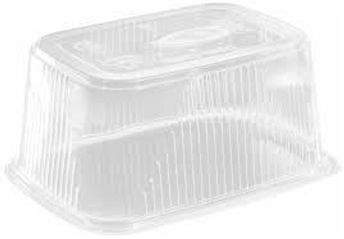 Контейнер 250мл. 108*82мм. (Юпласт) с крышкой 1000шт/кор, кондитерка, салаты, полуфабрикаты