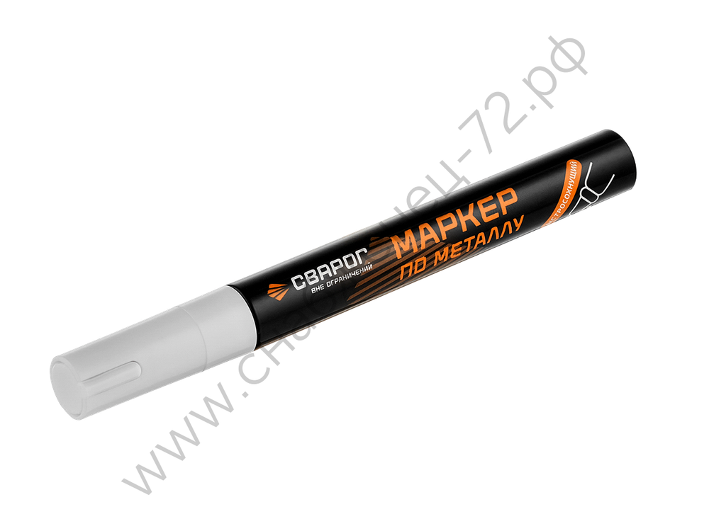 Маркер по металлу 3 мм  , белый
